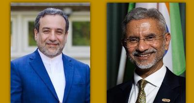 Indian Foreign Minister congratulated the appointment of Irans new foreign minister