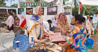 Iran Showcases Culture at the 35th Diplomatic Community Bazaar in New Delhi