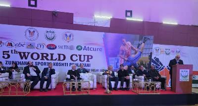 Ambassador of the Islamic Republic of Iran Attends the Opening Ceremony of the Fifth World Cup of Zurkhaneh Sports and Koshti Pahlavani in New Delhi